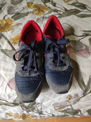 Zapatillas New Balance RC400 Azul/Rojo