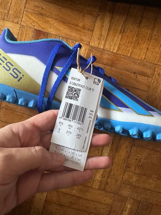 Zapatillas Fútbol Messi Adidas Multitaco Infantil