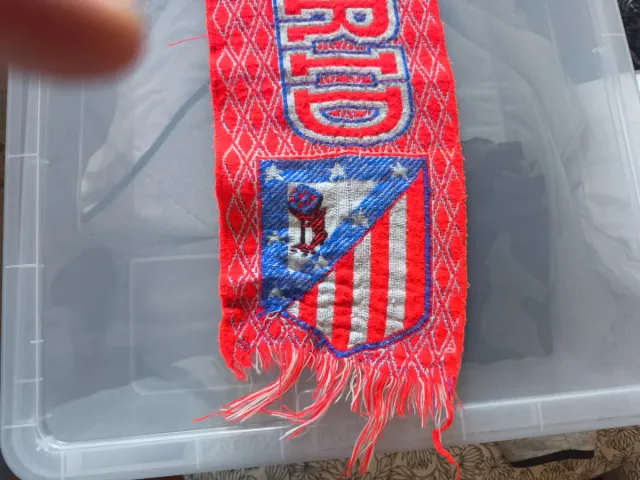 Bufanda Atlético de Madrid Años 90