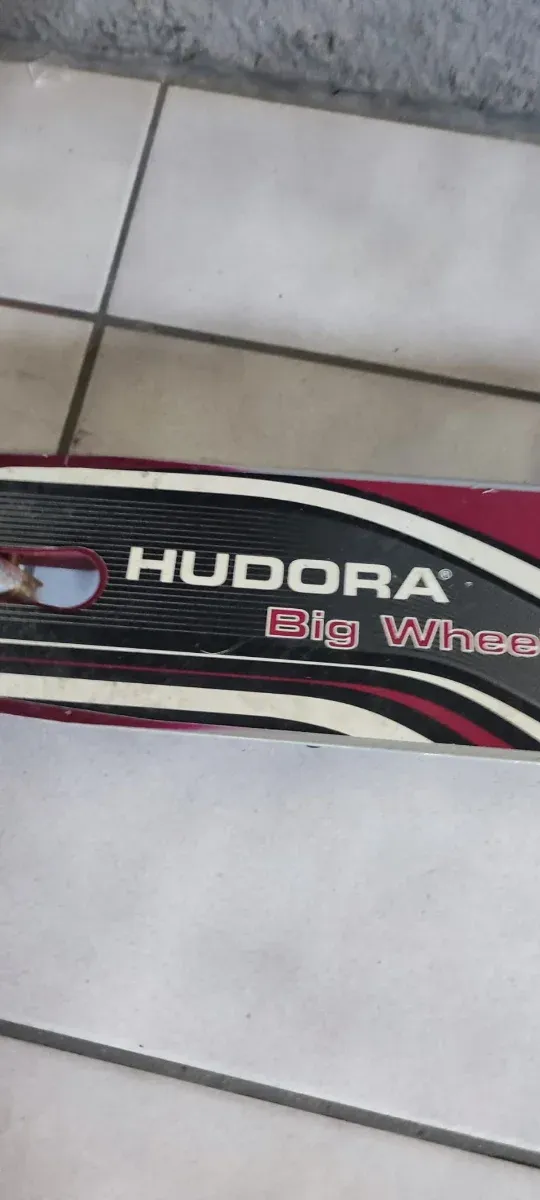 Monopatín Hudora Big Wheel Rojo