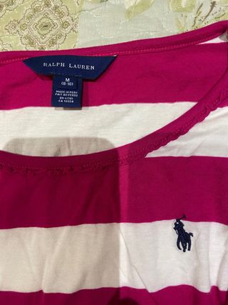 Camiseta Ralph Lauren Rayas Talla M