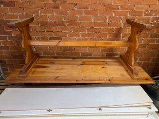 Mesa de comedor de pino macizo