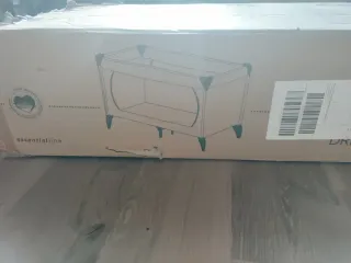 Cuna de viaje Hauck Dream N Play Beige y colchón