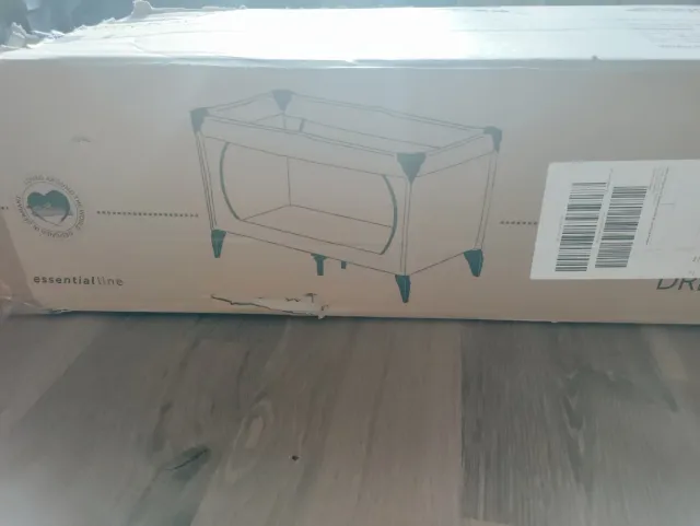 Cuna de viaje Hauck Dream N Play Beige y colchón