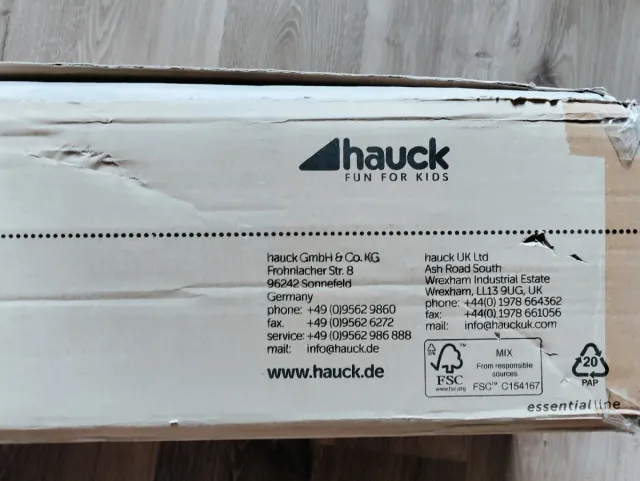 Cuna de viaje Hauck Dream N Play Beige y colchón