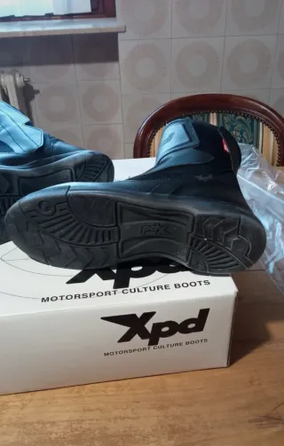 Stivali Moto Xpd X-Journey H2Out Nero