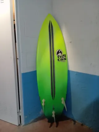 Tabla de surf Full & Cas verde