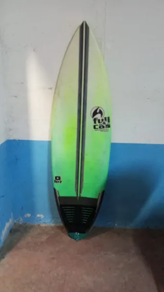 Tabla de surf Full & Cas verde
