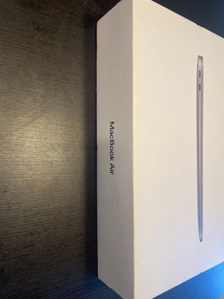 Caja Macbook Air 13 Plata