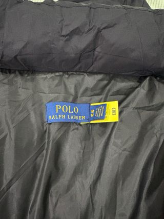 Abrigo Plumas Ralph Lauren Negro