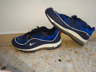 Nike Air Max 98 Azul Plata