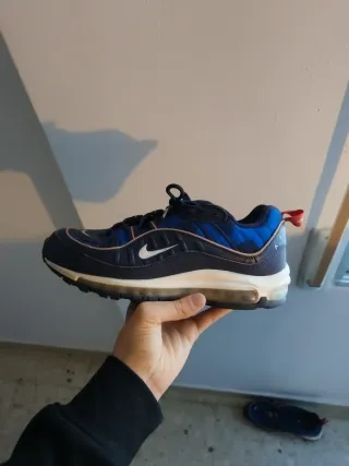 Nike Air Max 98 Azul Plata