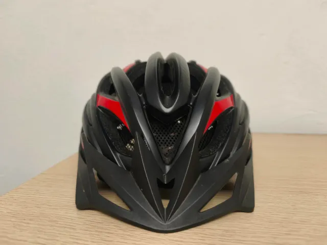 Casco MTB Luck Negro y Rojo