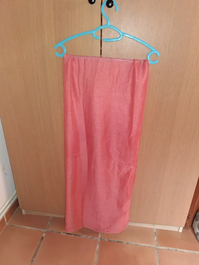 Tul rosa grande de 1,80*0,80