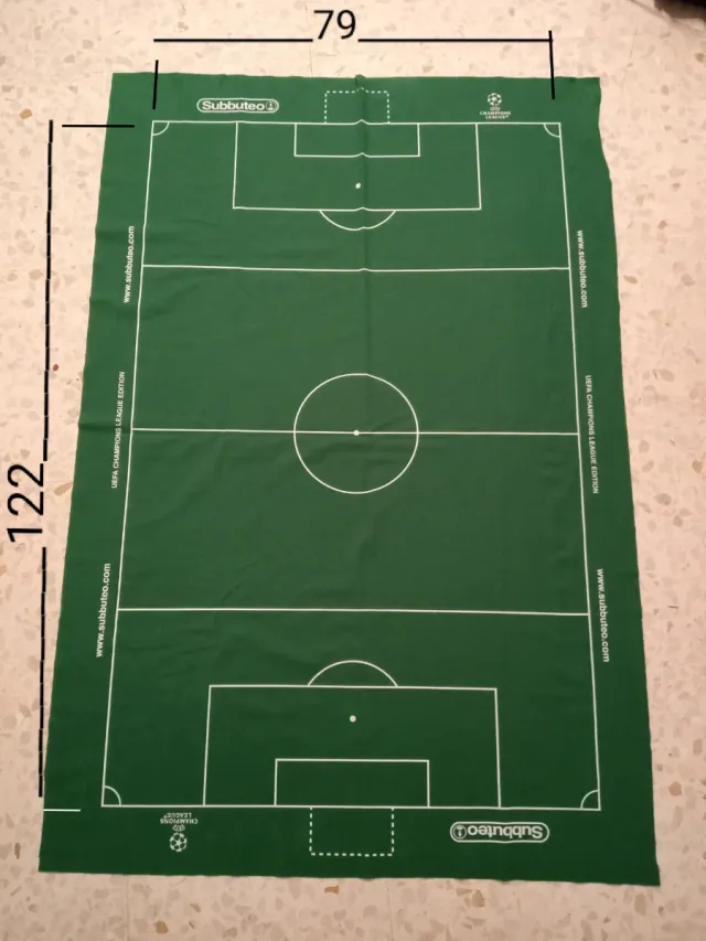 Paño de Futbol Mesa Subbuteo