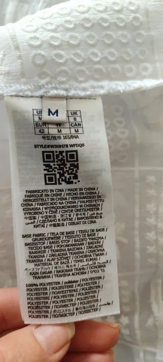 Camisa Guess Branca Transparente Tamanho M Nova