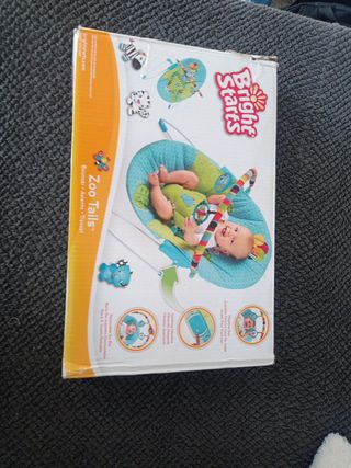 Hamaca Bebé Bright Starts Zoo Tails