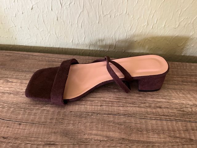 Sandalias SIN ESTRENAR Marrones Tiras Tobillo