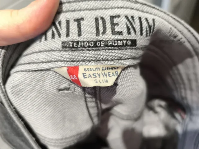 Vaqueros grises hombre T.44 -102cm