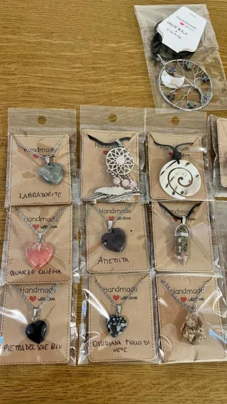 Set di gioielli artigianali