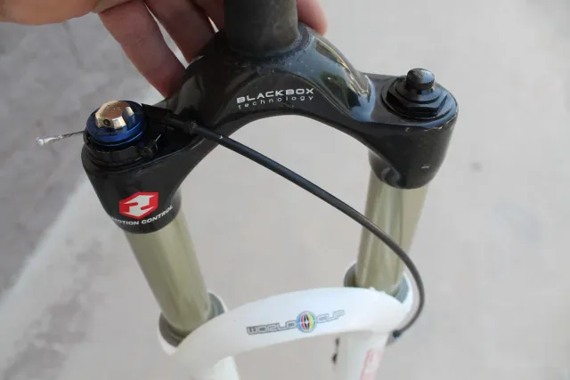 Horquilla Rockshox Reba BlackBox World Cup Carbon