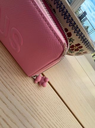 Cartera Tous grande rosa con osito