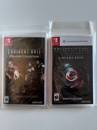 Resident Evil Origins + Revelations Switch precint
