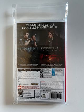 Resident Evil Origins + Revelations Switch precint