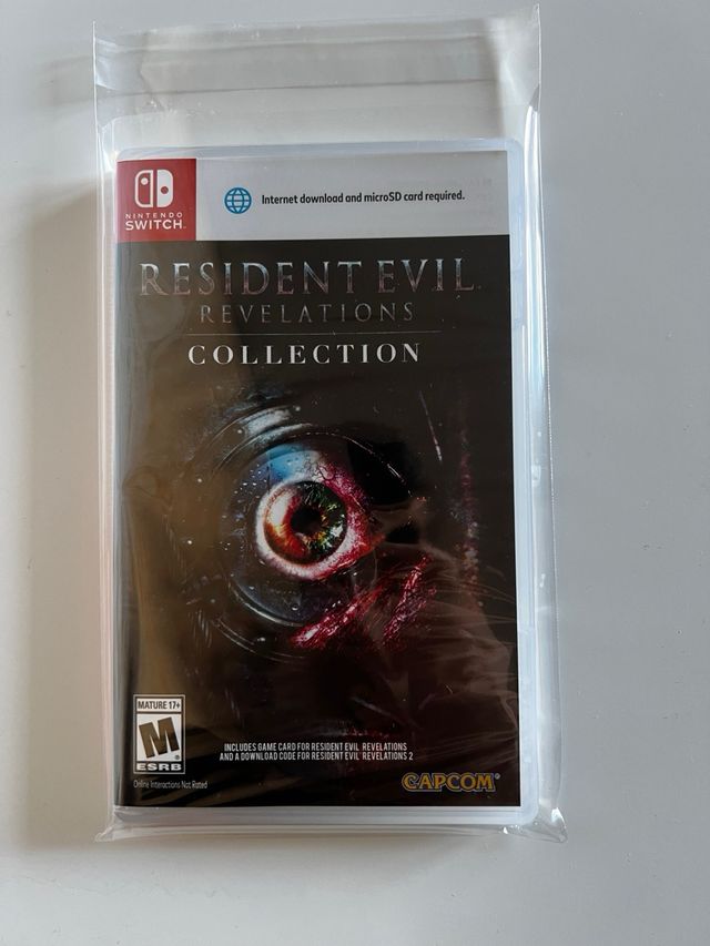 Resident Evil Origins + Revelations Switch precint