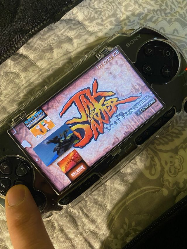 Sony PSP 1000 Negra Completa + 3 juegos físicos