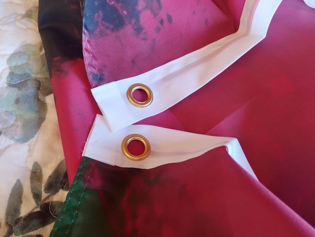 Bandera Palestina difuminada 150x90. Nueva, grande