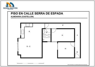 Piso en alquiler en Almenara