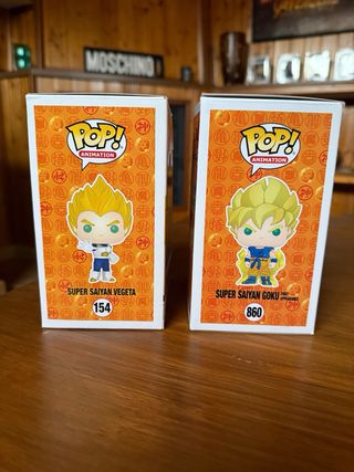 Funko Pop Dragon Ball Z Vegeta y Goku