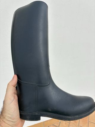 Botas de hípica infantiles negras talla 34