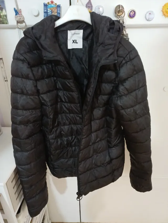 Piumino Terranova nero taglia XL