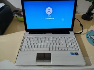 Ordenador portátil HP blanco