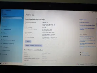 Ordenador portátil HP blanco