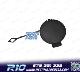 TAPA GANCHO REMOLQUE PARAGOLPES PARA BMW M3 E46