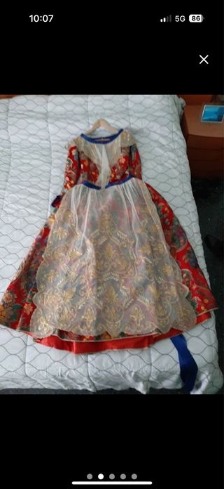 Vestido de fallera niña 10-14 años