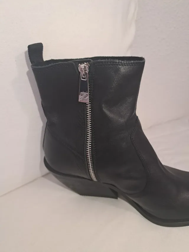 Botín Zara Piel Talla 41