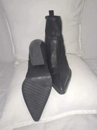 Botín Zara Piel Talla 41