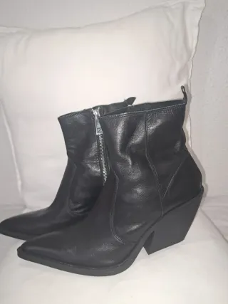 Botín Zara Piel Talla 41