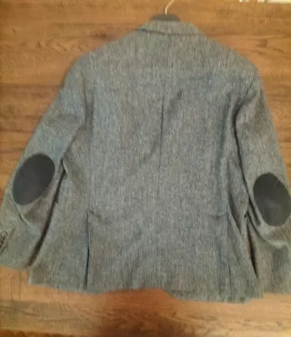 Giacca uomo lana vergine Cantarelli grigia