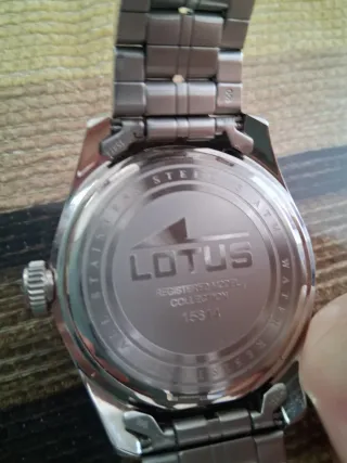 Reloj Lotus Hombre Azul/Plata