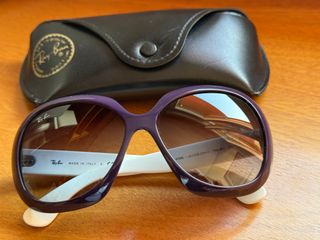 Gafas de sol Ray-Ban Jackie Ohh II Morado/Blanco