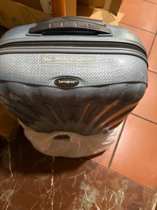 Maleta Samsonite Beige/Gris