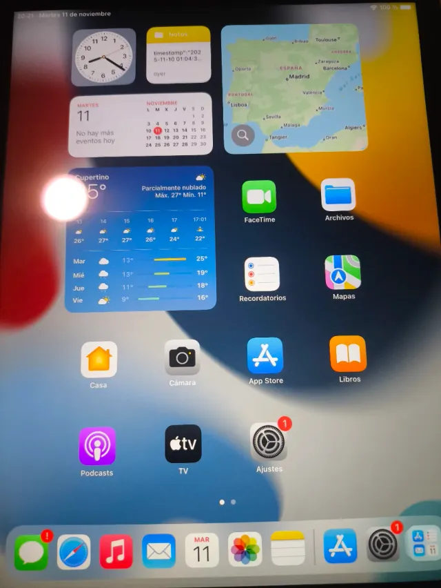 iPad Air 2 64 GB Argento