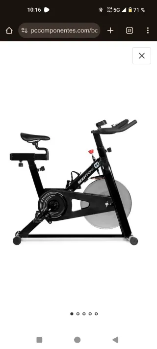 Bicicleta estática BODYTONE H