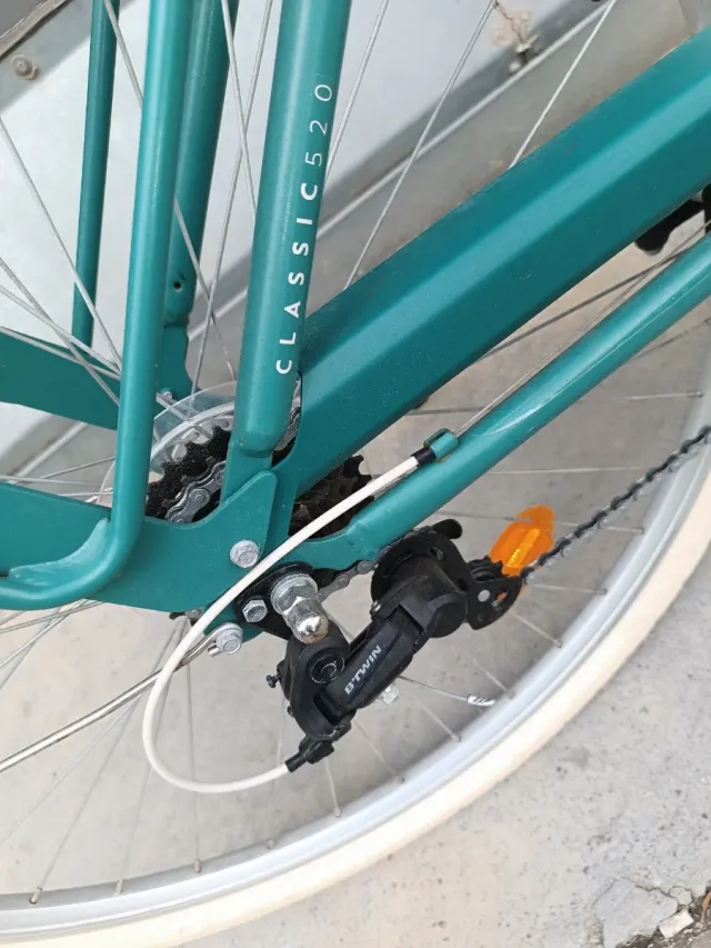 Bicicleta Paseo Elops 520 Verde