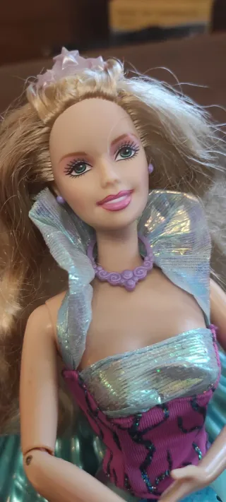 Barbie Sirena + conchiglia completa Vintage